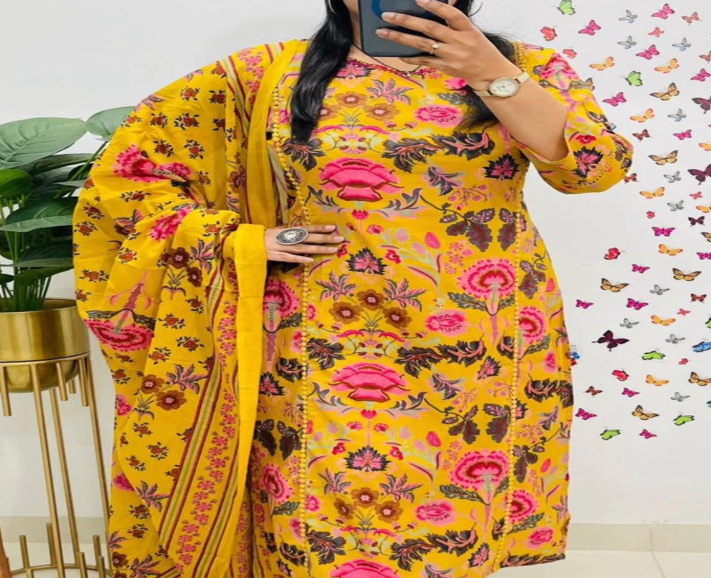 Designer Festive wear Chinon Silk Sets